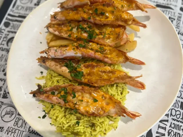 Grilled King Prawns
